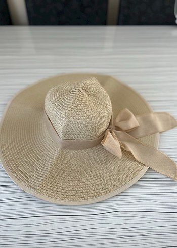 Bej Bohem Kadın Hasır Şapka - Görsel 3