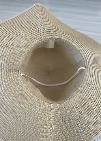 Bej Bohem Kadın Hasır Şapka - Görsel 4