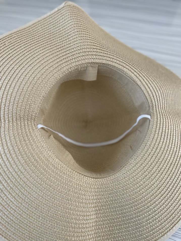 Bej Bohem Kadın Hasır Şapka - Görsel 5