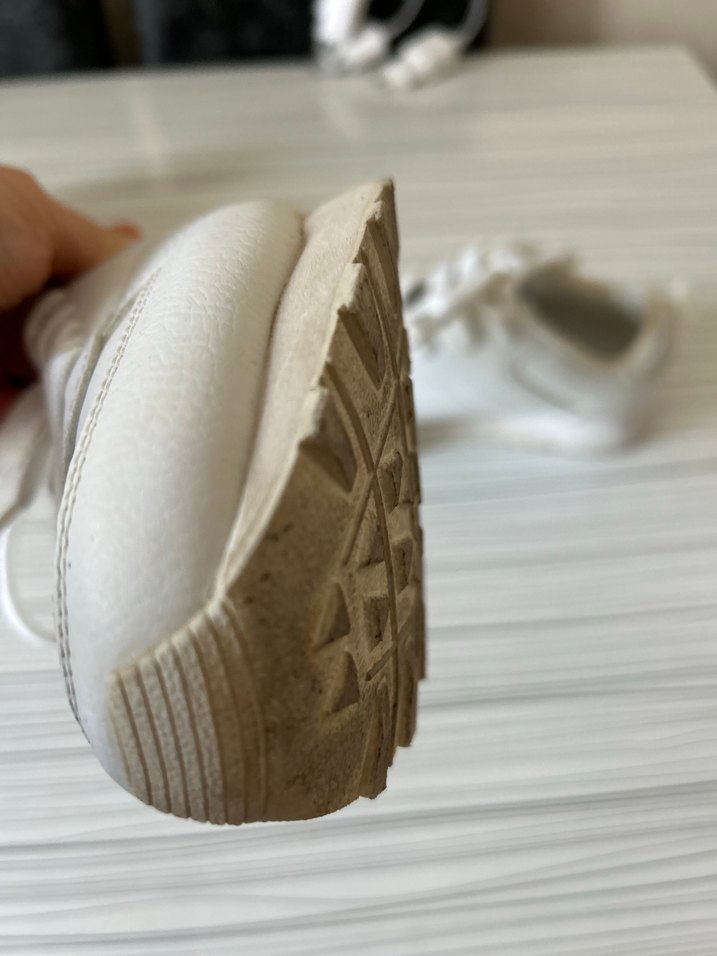 Beyaz Kadın Spor Ayakkabı - Görsel 4