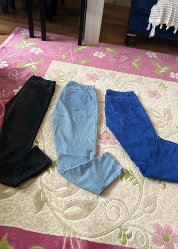 Rahat Kesim Midi Boy Kadın Kot Pantolon - Görsel 2