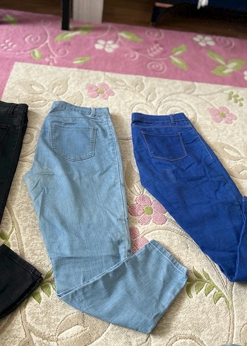 Rahat Kesim Midi Boy Kadın Kot Pantolon - Görsel 3