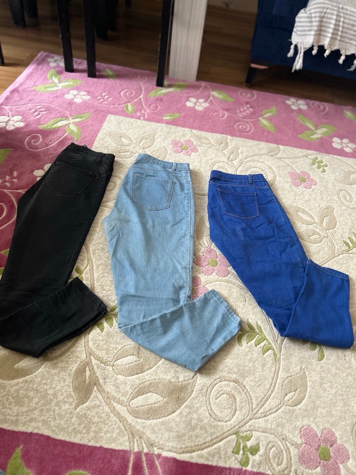 Rahat Kesim Midi Boy Kadın Kot Pantolon - Görsel 2