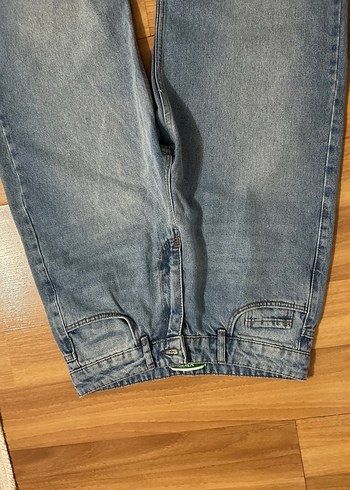 Gri Kadın Denim Regular Fit Jean - Görsel 4