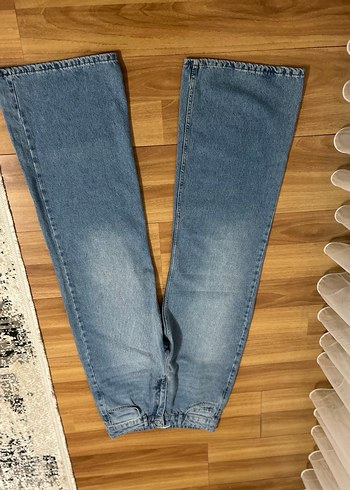 Gri Kadın Denim Regular Fit Jean - Görsel 3