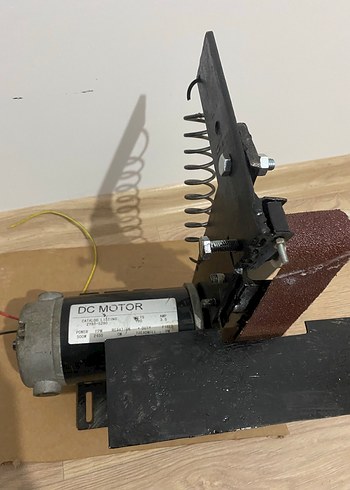 Bant Zımpara Makinesi Ayarlanabilir Hız - Görsel 4