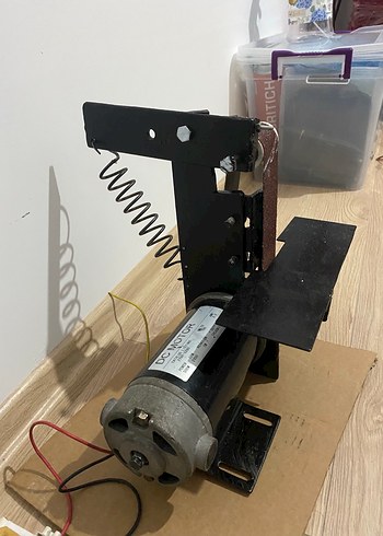 Bant Zımpara Makinesi Ayarlanabilir Hız - Görsel 6