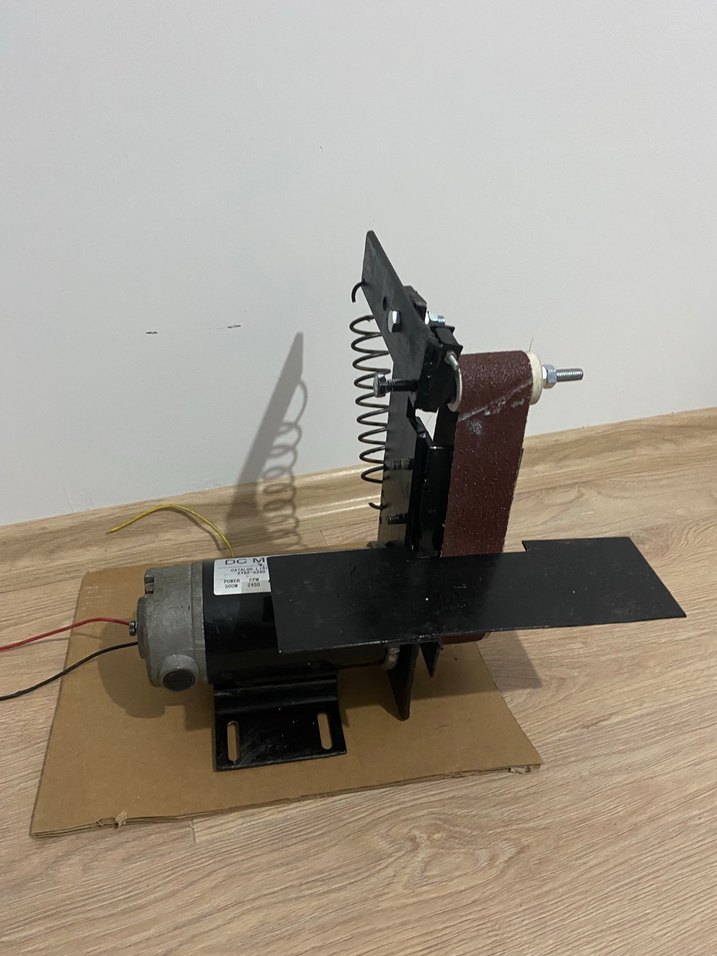 Bant Zımpara Makinesi Ayarlanabilir Hız - Görsel 2