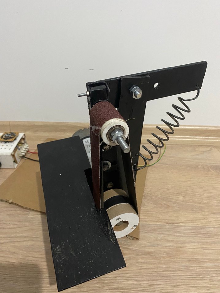 Bant Zımpara Makinesi Ayarlanabilir Hız - Görsel 5