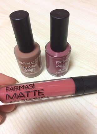 Farmasi Farmasi 04 Matte Likit Ruj ve Oje