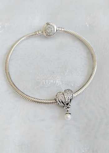 Pandora Pandora İnci Detaylı Melek Kanadı Charm