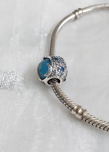 Beden Pandora Galaksi Mavisi Işıltılı Yıldızlar Charm