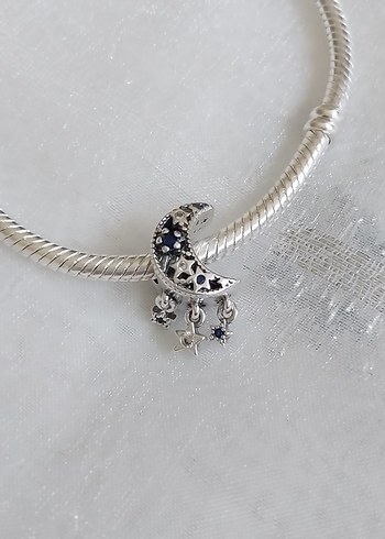 Pandora Galaksi Yeni Ay ve Yıldız Charm