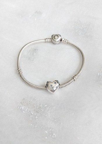 Pandora Pandora Cindirella Mavi Yıldız Kalp Charm
