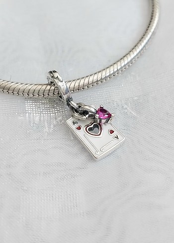Beden çeşitli Renk Pandora Disney Kupa Kızı Çift Sallantılı Charm