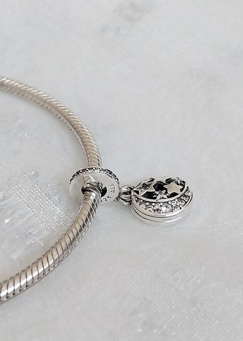  Beden çeşitli Renk Pandora Vintage Gökyüzü Sallantılı Charm