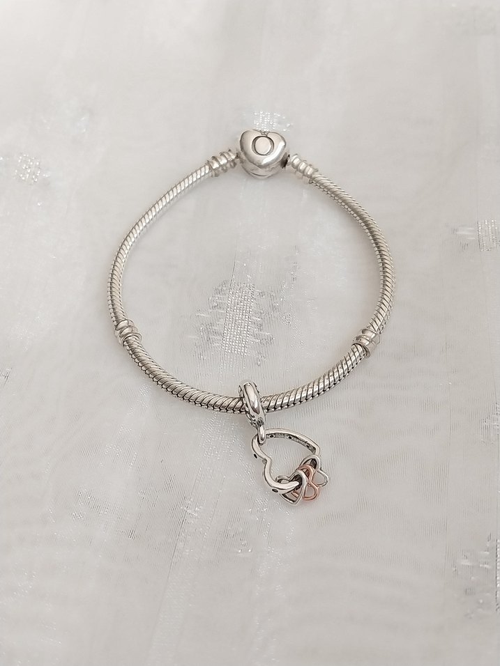 Pandora Vurgulu Kalpler Charm - Görsel 2