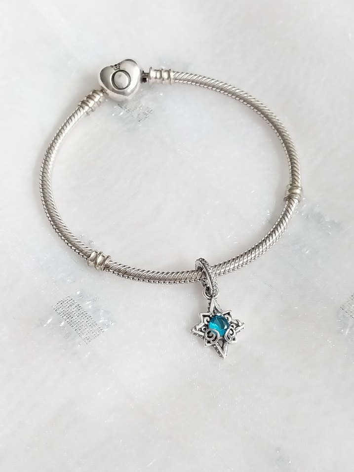 Pandora Cindirella Mavi Yıldız Charm - Görsel 2