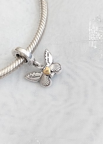 Pandora Mavi Kelebek Sallantılı Charm - Görsel 4