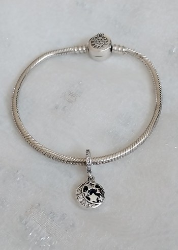 Pandora Vintage Gökyüzü Sallantılı Charm - Görsel 2