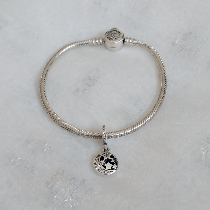 Pandora Vintage Gökyüzü Sallantılı Charm - Görsel 2