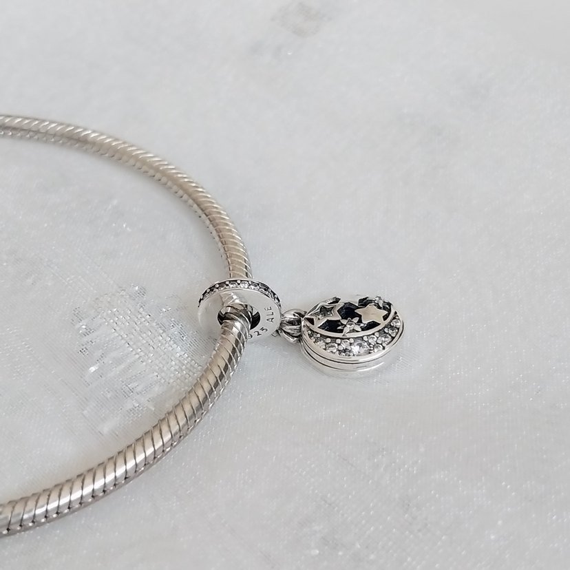Pandora Vintage Gökyüzü Sallantılı Charm - Görsel 4