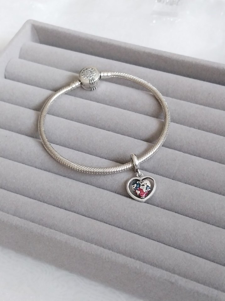 Pandora Dönen Kalp Küresi Charm - Görsel 2