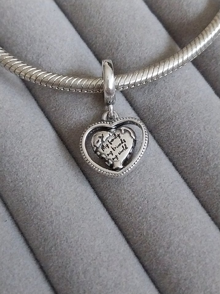 Pandora Dönen Kalp Küresi Charm - Görsel 3