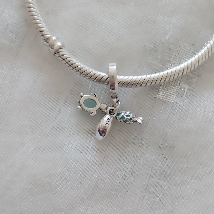 Pandora Balık Kaplumbağa ve Deniz Kabuğu - Görsel 4