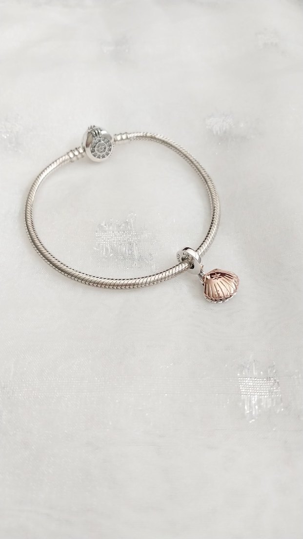 Pandora İncili İstiridye Kabuğu Charm - Görsel 3