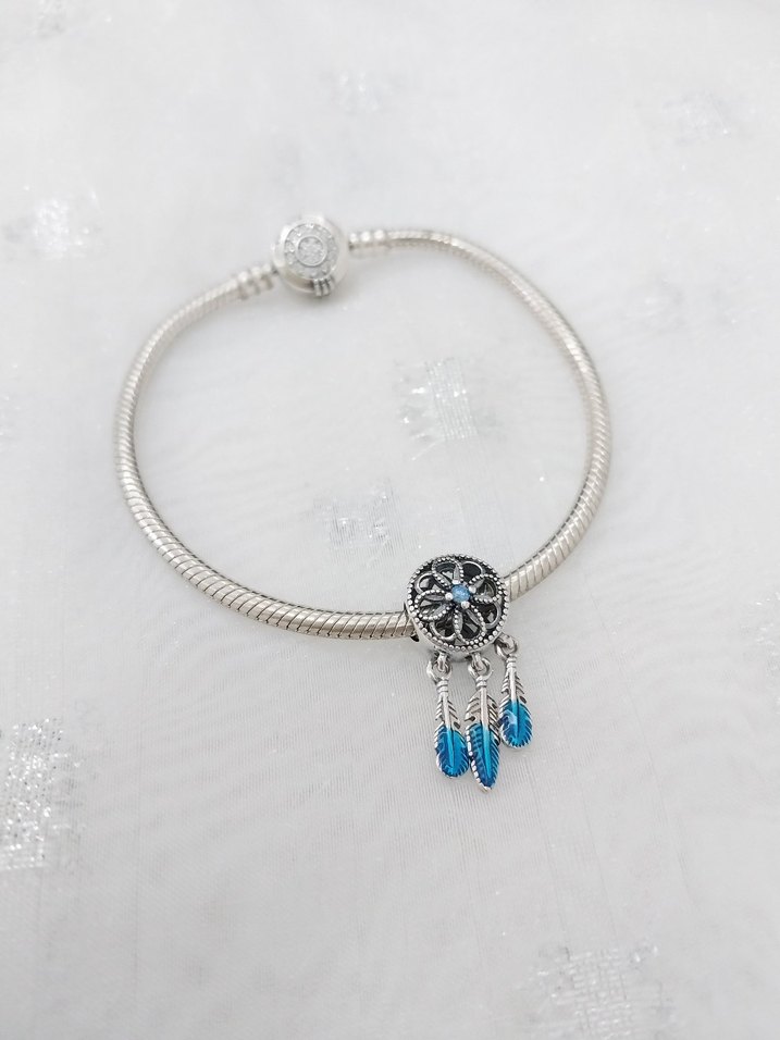 Pandora Mavi Spiritüel Düş Kapanı Charm - Görsel 2