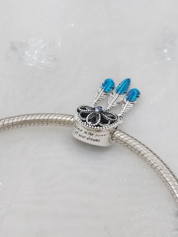 Pandora Mavi Spiritüel Düş Kapanı Charm - Görsel 4