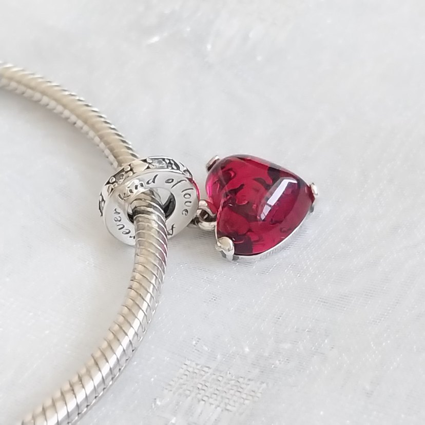 Pandora Mickey&Minnie Kırmızı Kalp Charm - Görsel 3