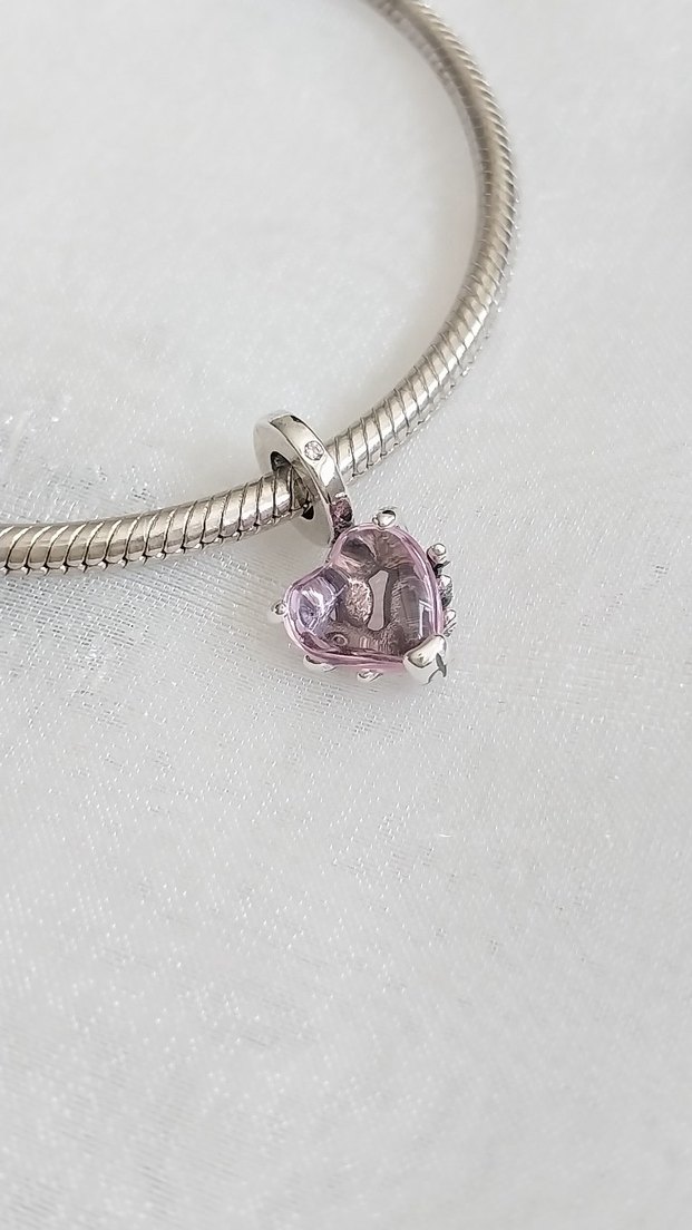 Pandora Pembe Kalpli Hayat Ağacı Charm - Görsel 4