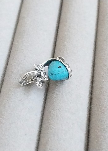 Pandora Turkuaz Renkli Balina Charm - Görsel 4