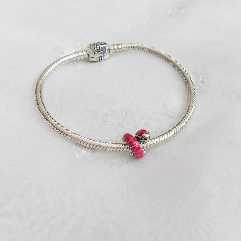 Pandora Sevimli Pembe Tırtıl Charm - Görsel 2