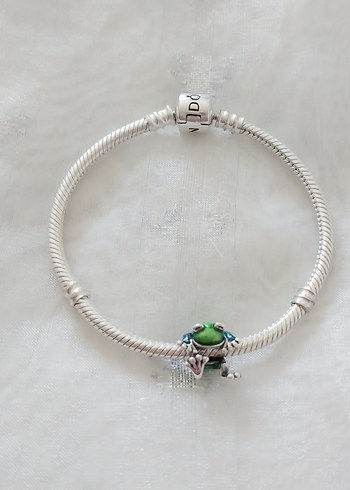 Pandora Tırmanan Kurbağa Charm - Görsel 2