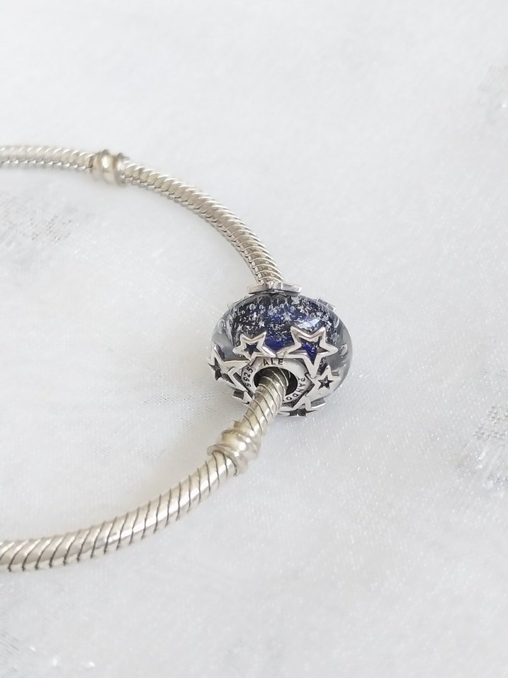 Pandora Galaksi Murano Charm - Görsel 3