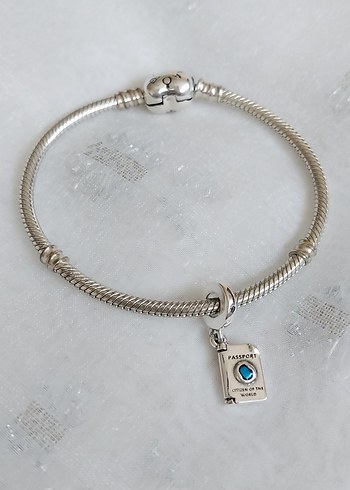 Pandora Açılabilir Pass Port Charm - Görsel 2