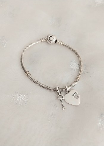 Pandora Best Frends Kalp Kilit Charm - Görsel 2