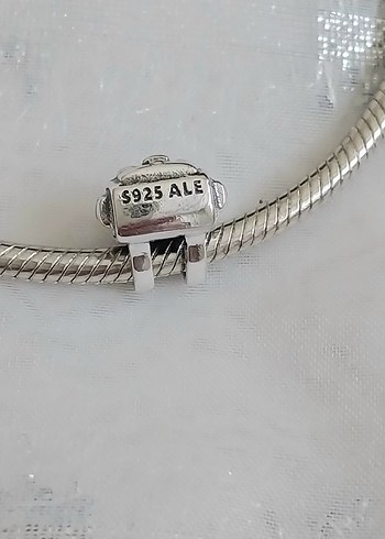 Beden gri Renk Pandora Macera Sırt Çantası Charm
