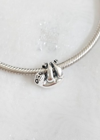Pandora Sarılan Tembel Hayvan Charm