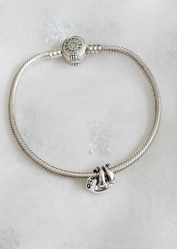 Pandora Pandora Sarılan Tembel Hayvan Charm