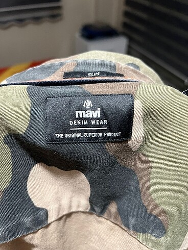l Beden haki Renk ERKEK MAVİ MARKA KAMUFLAJ CEKET