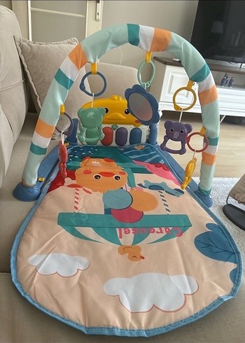 Renkli Bebek Oyun Halısı