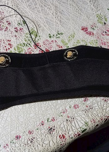 Desenli Siyah Hamile Kemer - Görsel 4