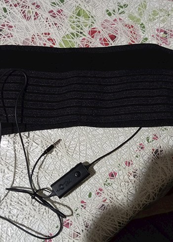 Desenli Siyah Hamile Kemer - Görsel 3