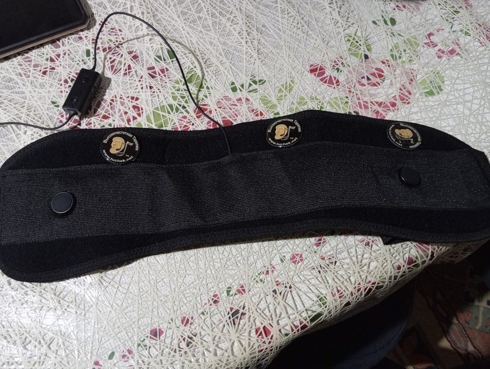 Desenli Siyah Hamile Kemer - Görsel 4