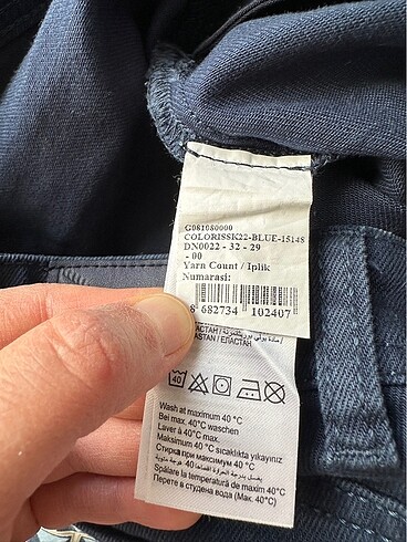29 Beden lacivert Renk Avva& Uss Polo Assn Erkek Pantolon