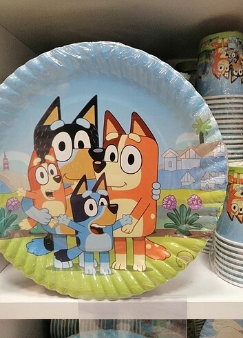 Bluey Doğum günü seti